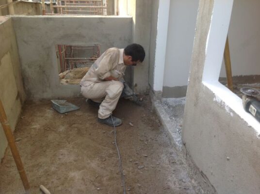 Chống thấm ban công 1