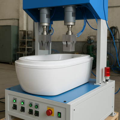 Máy Hàn Nắp Bồn Tắm Nhựa PVC