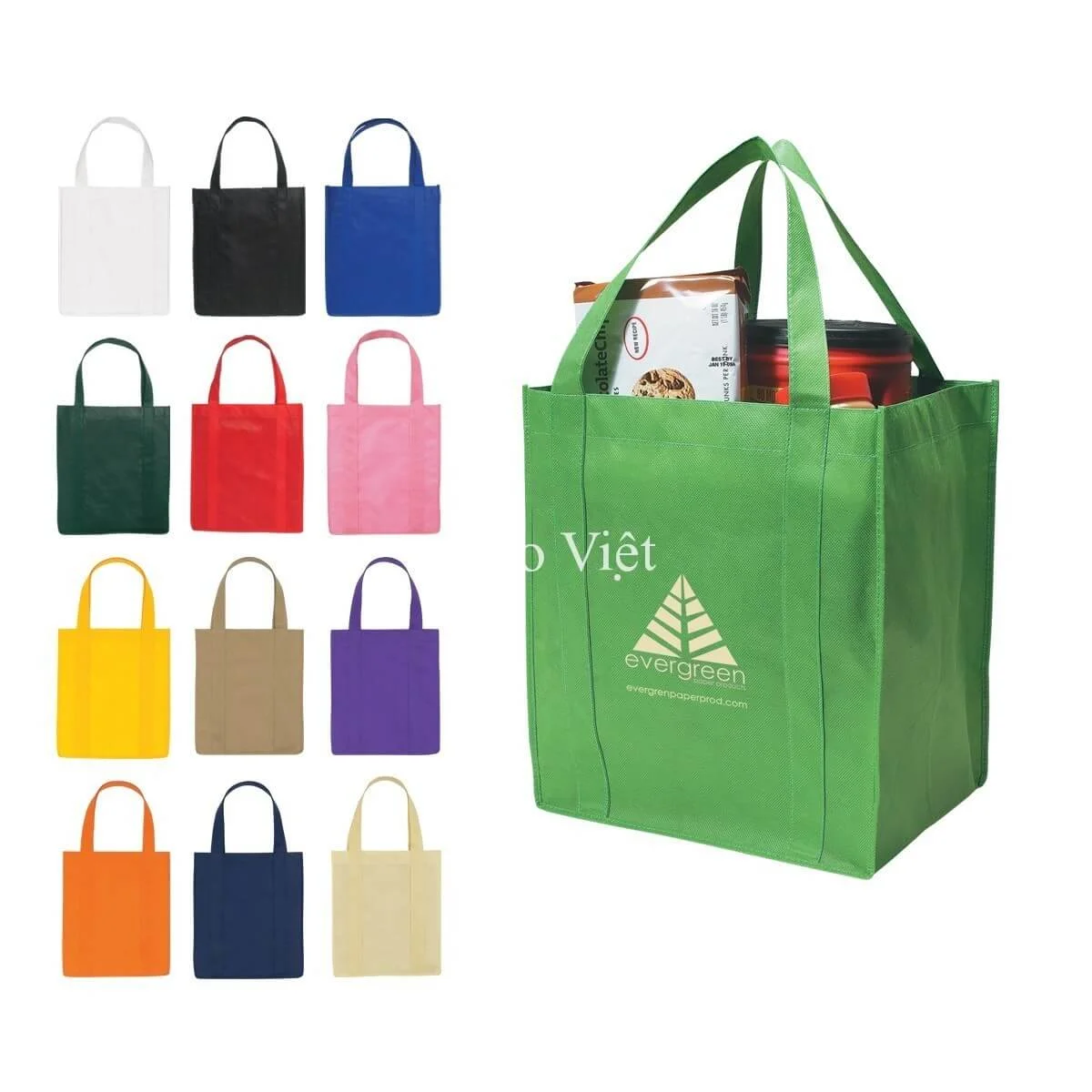 Túi vải không dệt hộp may chỉ