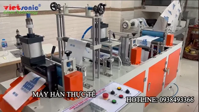 Dây chuyền sản xuất túi hút ẩm