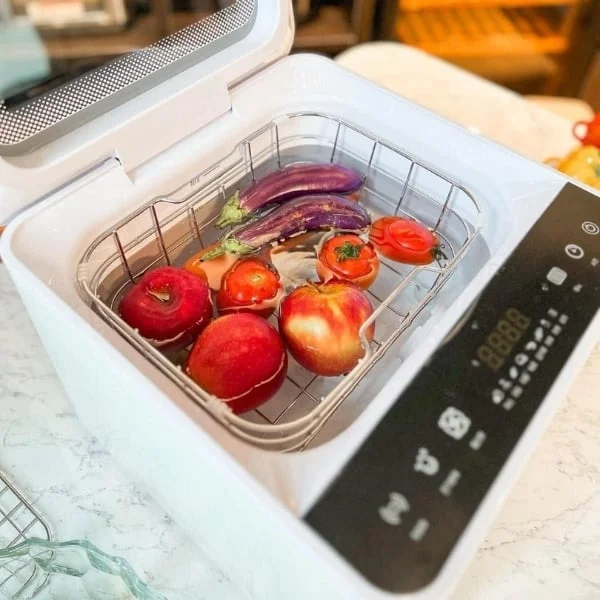 Máy rửa siêu âm rau củ