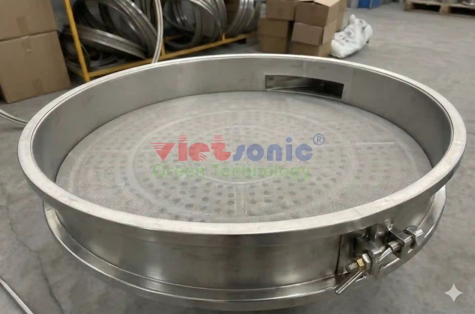 Lưới sàng siêu âm hoàn toàn thông thoáng