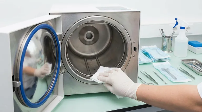 Periodic autoclave sterilizer maintenance