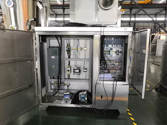 ตู้ไฟฟ้า HMI PLC ควบคุมเครื่องทำแกรนูลความเร็วสูง