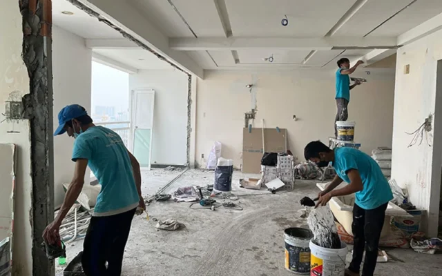 Sửa chữa nhà thực tế