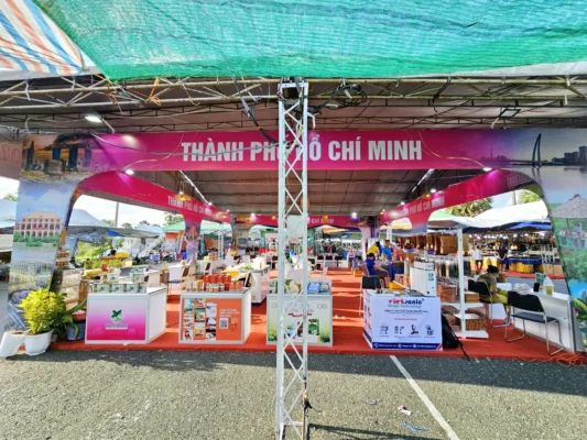 Vị trí gian hàng Vietsonic ở cụm gian hàng Thành phố Hồ Chí Minh