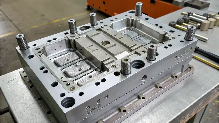 Bộ khuôn ép nhựa hoàn thiện sau gia công và lắp ráp