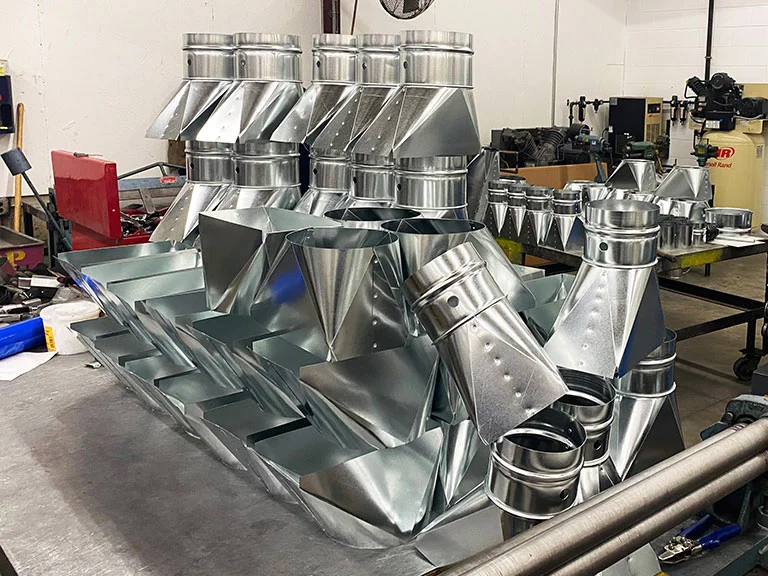 Gia công tôn, ống gió và panel công nghiệp