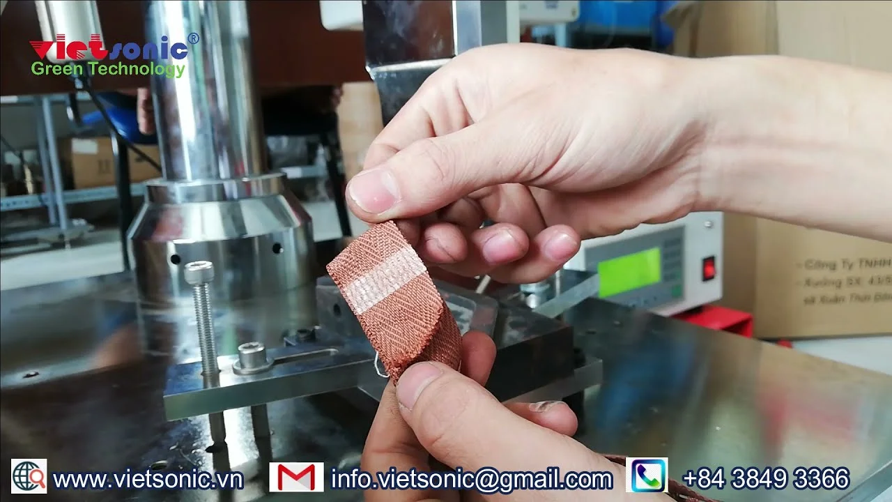 Máy hàn siêu âm dây đai VietSonic