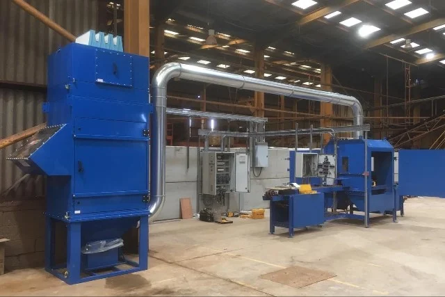 Phòng hút bụi và hệ thống dust collector trong nhà xưởng