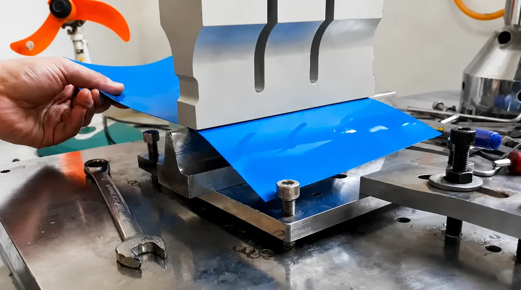 PVC film ultrasonic welding process at VietSonic