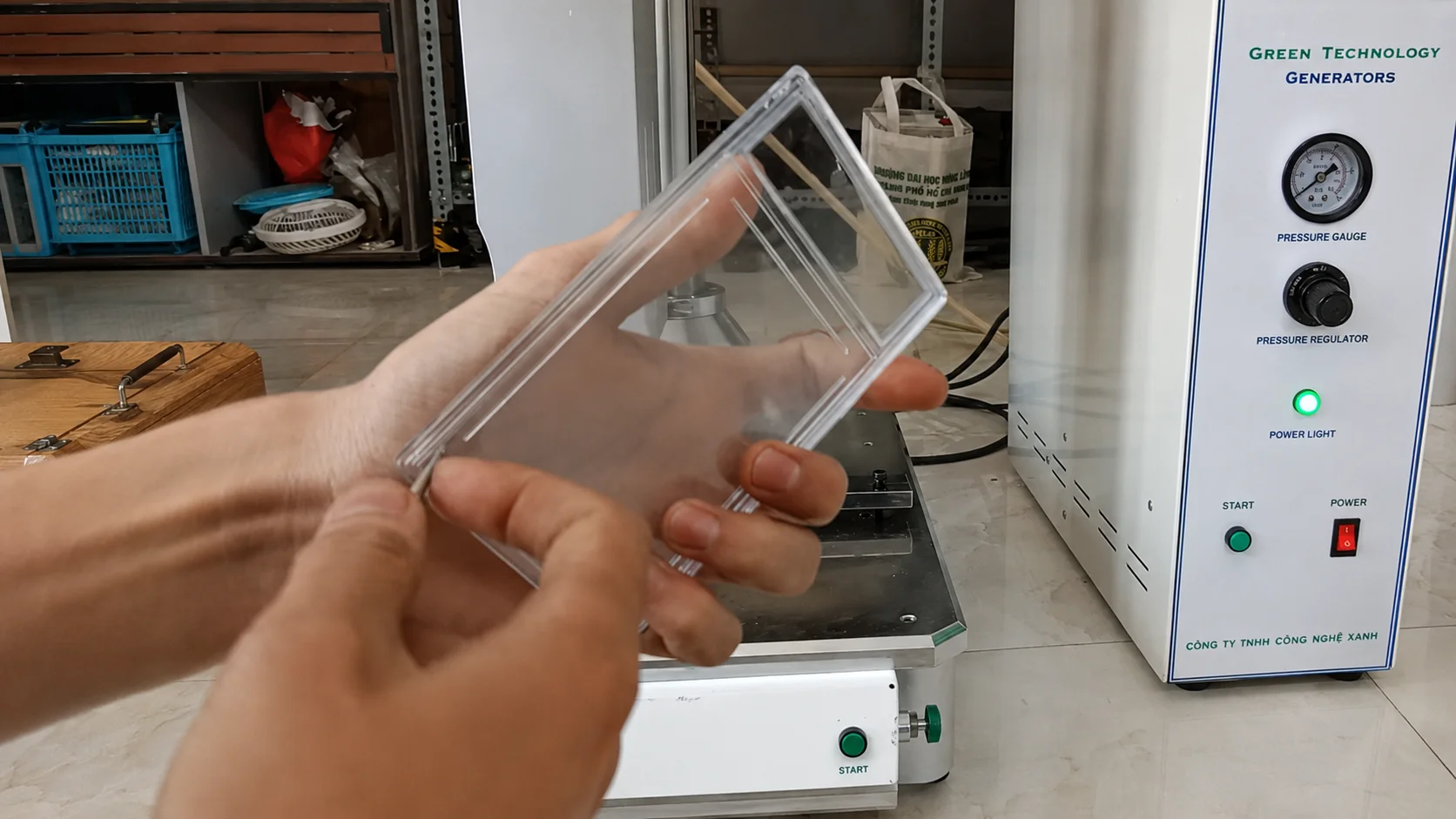 Thành phẩm thẻ bài đồ chơi sau khi hàn siêu âm