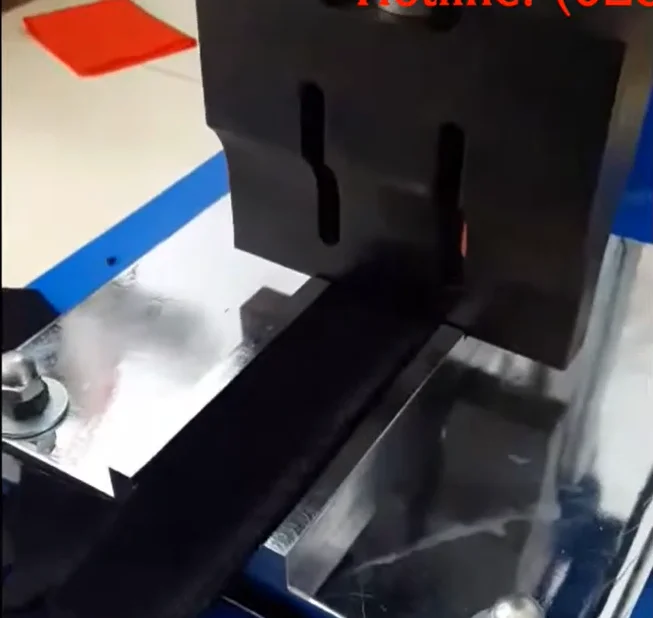 Frame of ultrasonic Velcro tape welding machine