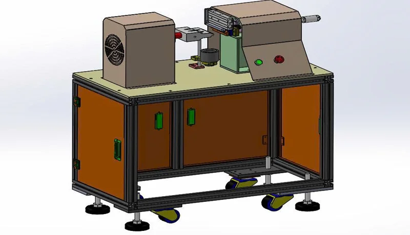 VietSonic潤滑油チューブシール機の3D設計